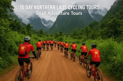 14 DAY NORTHERN LAOS CYCLING TOURS | VIENTIANE - LUANG PRABANG ADVENTURE