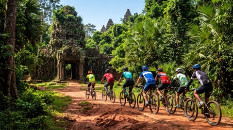 6 DAY CAMBODIA CYCLING TOURS | PHNOM PENH - SIEM REAP ADVENTURE