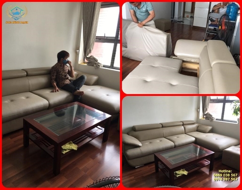 BỌC SOFA NỈ