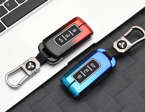 Ốp chìa khoá Mitsubishi Xpander, Outlander, Attrage, Mirage, Pajero chìa thông minh Smarkey