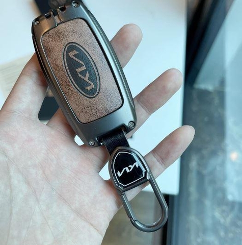 BỌC ỐP CHÌA KHÓA KIA SONET, SELTOS, SOLUTO, OPTIMA HỢP KIM NHÔM