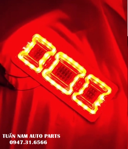 Đèn Led Hậu Sau Xe Tải 3 Khoang Siêu Sáng