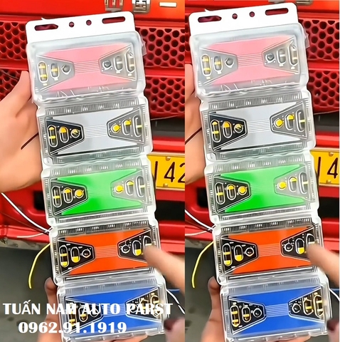 Đèn Sườn Xe Tải 3 Chế Độ Sáng Bền Đẹp 12V 24V
