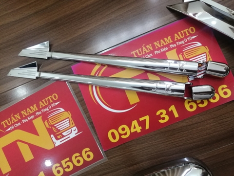 ỐP CẦN GẠT MƯA XE TẢI KIA 1,4 TẤN K3000S, K165, K2700, K190 CHROME