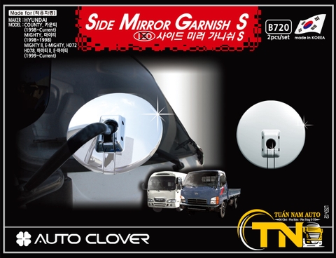 ỐP GƯƠNG CẦU HYUNDAI N250, HD65, HD72, HD78, HD99, HD700, HD800, 110S