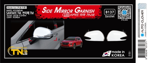 ỐP GƯƠNG XE SANTAFE 2020, 2019, 2018