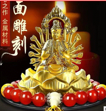 Tượng Phật Bà Quan Âm Để Taplo Xe Tải, Bàn Làm Việc