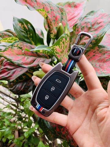 Ốp chìa khóa Hyundai I10, Tucson, Elantra, Creta Hợp Kim Phản Quang