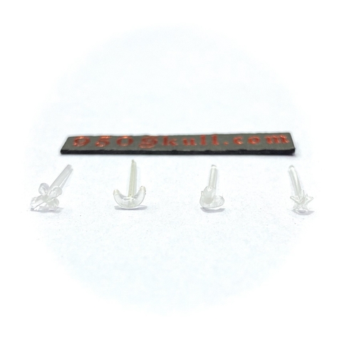 Khuyên nhựa trong suốt  KN190