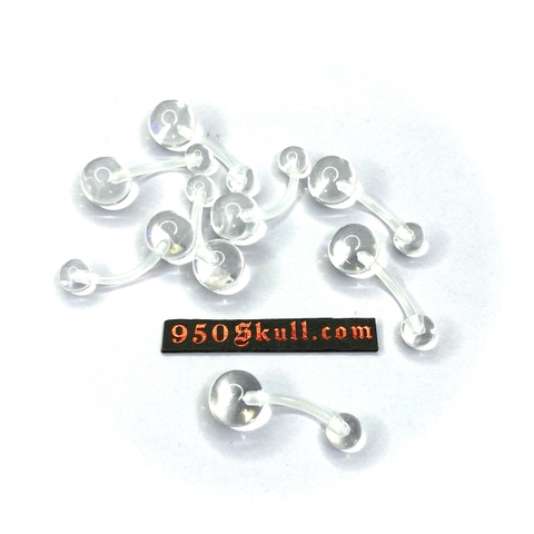 Khuyên rốn nhựa trong suốt  KR122211