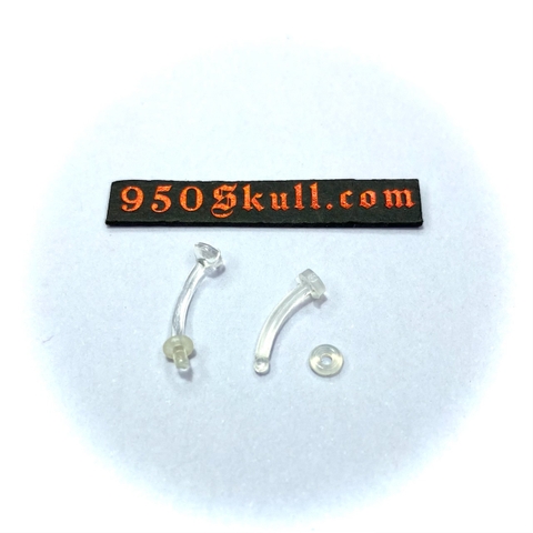 Khuyên nhựa thân 1.2/1.6 mm giữ lỗ cho vị trí industrial KN191