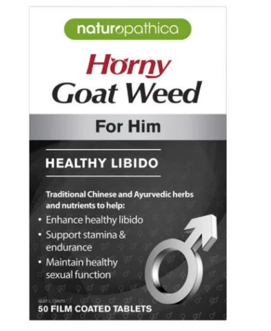Horny Goat Weed For Him - Hỗ Trợ Sinh Lý Nam Hộp 50 Viên