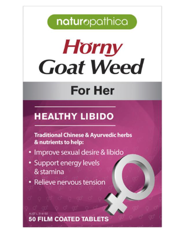 Horny Goat Weed For Her - Hỗ Trợ Sinh Lý Nữ Hộp 50 Viên