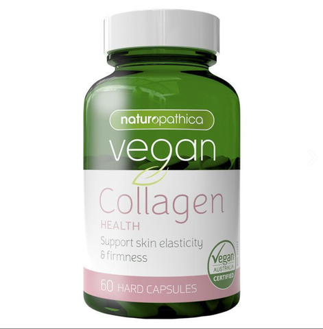 Viên uống hỗ trợ độ đàn hồi & độ săn chắc của da Naturopathica Vegan Collagen Health 60 Capsules
