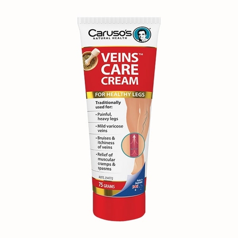 Kem bôi trị suy giãn tĩnh mạch Carusos Veins Care Cream 75g