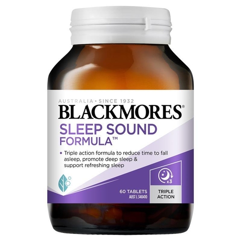 Viên Uống Giúp Ngủ Ngon Blackmores Sleep Sound Formula 60 Viên