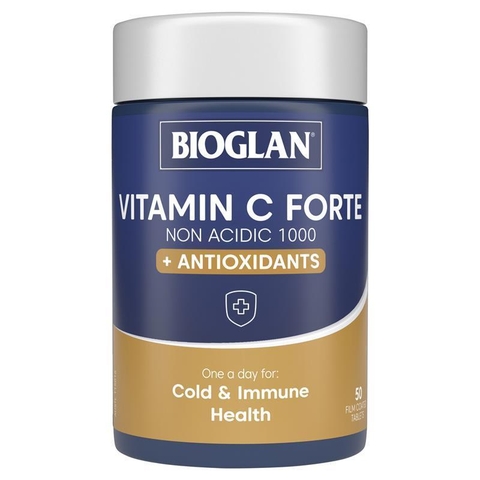Viên uống bổ sung C Bioglan One-a-Day Vitamin C Forte 1000mg 50 viên
