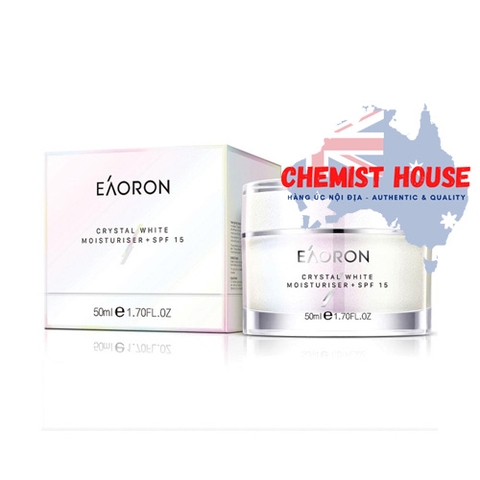 Eaoron Crystal White Moisturiser SPF 15 - Kem dưỡng trắng da 50ml