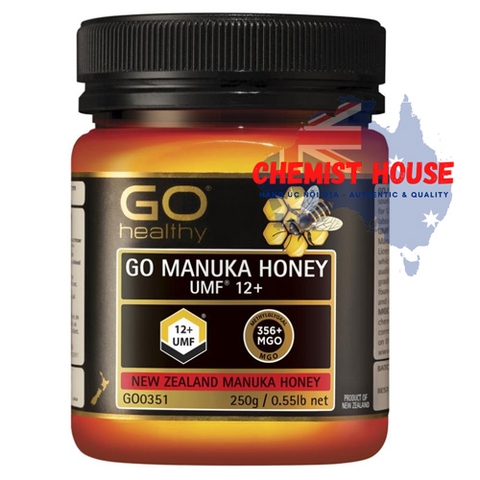 GO Healthy Manuka Honey UMF 12+ (MGO 350+) 250mg - Mật ong Manuka