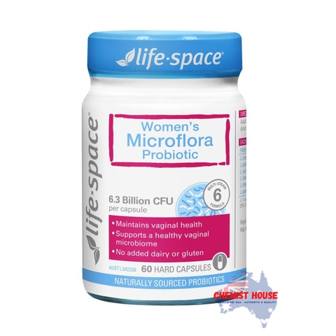 Life Space Womens Microflora Probiotic - Viên uống men vi sinh cho nữ 60 viên