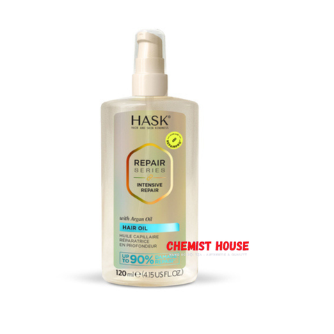 Dầu dưỡng tóc phục hồi chuyên sâu HASK Repair Series 120mL- HASK Repair Series Intensive Repair Hair Oil 120mL-  Phục Hồi Chuyên Sâu