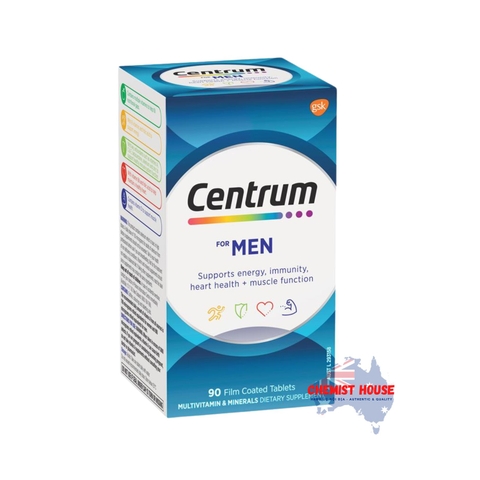 Centrum For Men - Vitamin Tổng Hợp cho Nam 90 viên