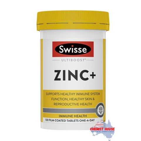 Swisse Ultiboost Zinc+ - Viên uống bổ sung Kẽm 60 viên