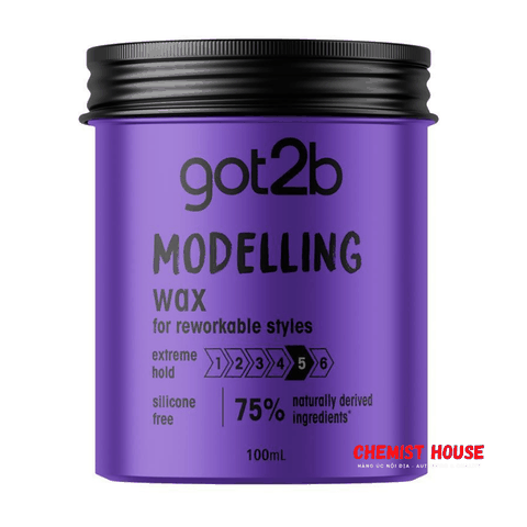 Sáp Vuốt Tóc Got2b Modelling 100ml - Got2b Modelling Wax 100ml - Tạo kiểu Giữ Nếp Chắc Chắn