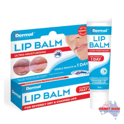 Son Dưỡng Môi Dermal Therapy Lipbalm 10g Giảm Khô Nứt Nẻ Môi