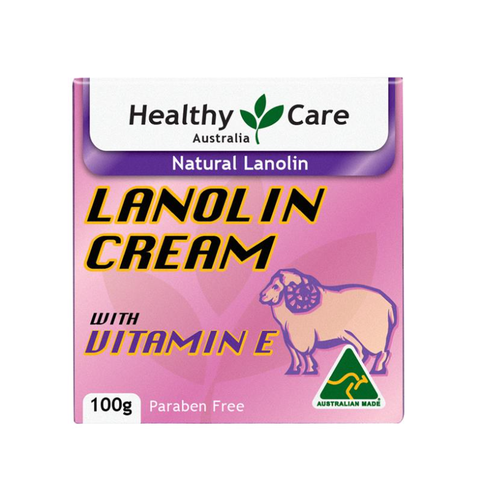 Kem cừu Healthy Care Lanolin Ngừa lão hóa- Mờ vết thâm nám cho da 100G