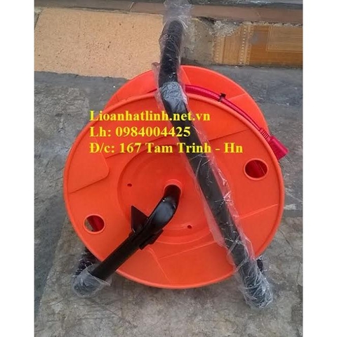 Ổ CẮM KÉO DÀI QUAY TAY LIOA KIỂU RULO 30M DÂY 2X2.5MM DÙNG CHO CÔNG TRƯỜNG