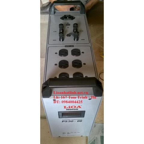 BIẾN ÁP CÁCH LY LIOA, LỌC NGUỒN LIOA, Ổ CẮM TRUNG TÂM LIOA AUDIO