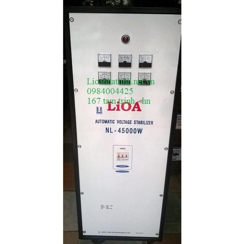 ỔN ÁP LIOA 45KVA - 45KW - 45000W CŨ ĐÃ QUA SỬ DỤNG