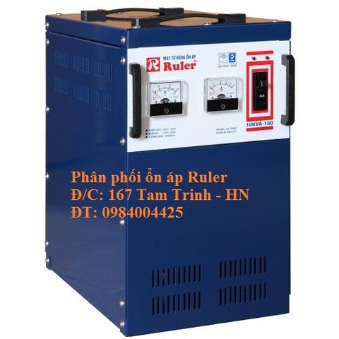 ỔN ÁP RULER 10KVA DẢI 150V - 250V
