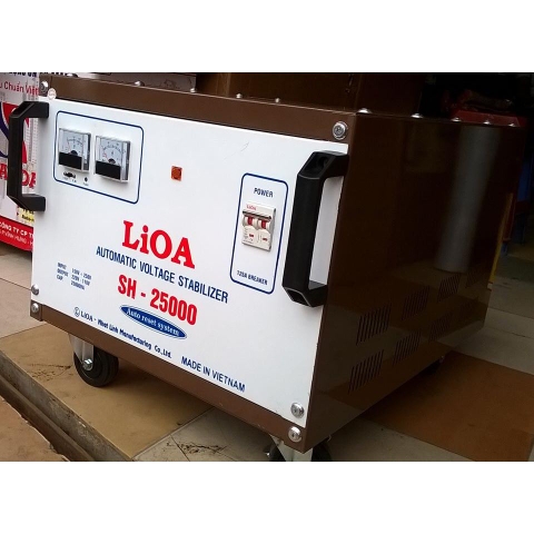ỔN ÁP LIOA 25KVA SH 25000 THẾ HỆ 1, GIÁ RẺ