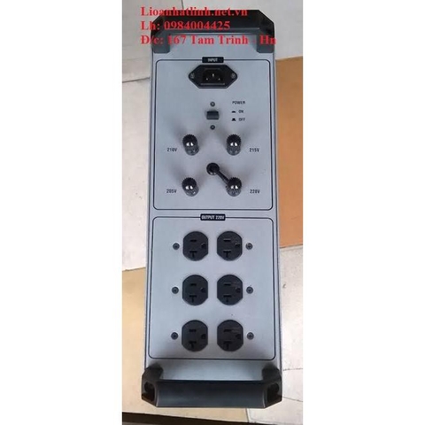 BIẾN ÁP CÁCH LY KẾT HỢP LỌC NGUỒN LIOA PS30F - 02, PS30F - 04, PS30F - 06 BẦY MẪU