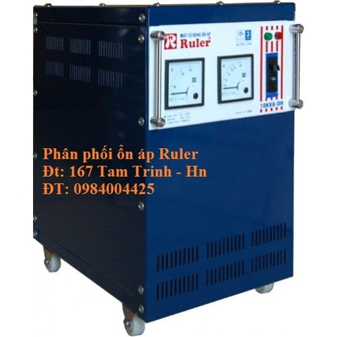 ỔN ÁP RULER 15KVA DẢI 150V - 250V