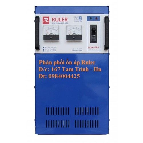 ỔN ÁP RULER 5KVA DẢI 50V ~ 250V