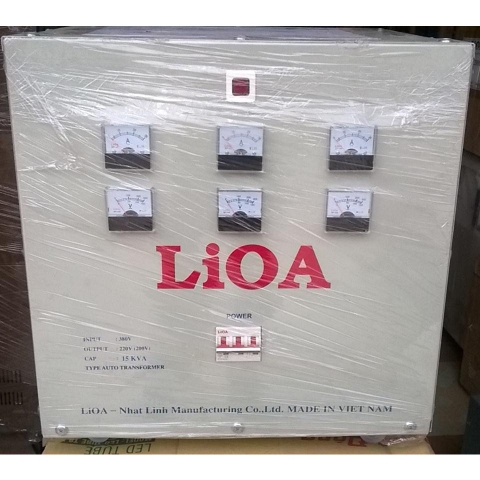 BIẾN ÁP 3 PHA 380V/ 220V 15KVA