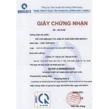 CHỨNG NHẬN CHẤT LƯỢNG SẢN PHẨM LIOA