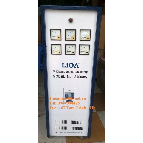 ỔN ÁP LIOA CŨ 30KVA 3 PHA