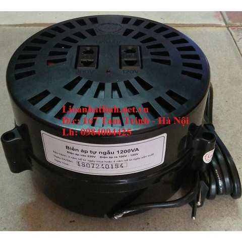 BIẾN ÁP TỰ NGẪU LIOA 1200VA - 1200W