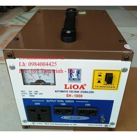 ỔN ÁP LIOA 1KVA HÀNG TỒN KHO, BẦY MẪU