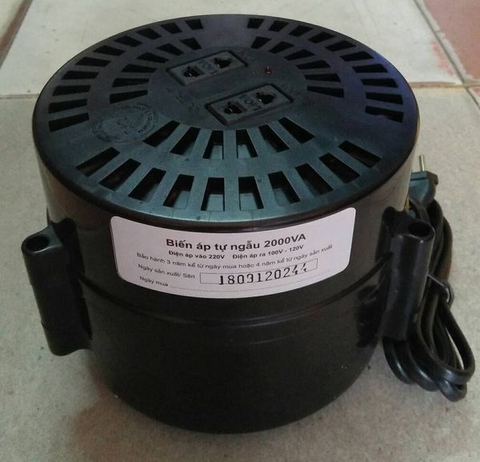 BIẾN ÁP 220V SANG 110V - 100V