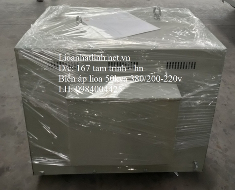 BIẾN ÁP 3 PHA 380V/ 220V 50KVA