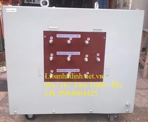 BIẾN ÁP LIOA 60KVA 3 PHA LOẠI TỰ NGẪU VÀ LOẠI CÁCH LY