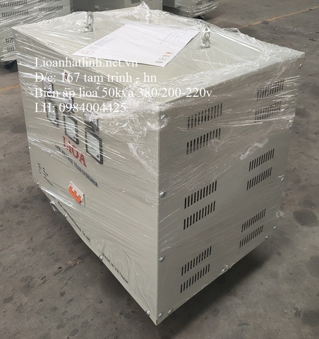 BIẾN ÁP LIOA 50KVA 3 PHA