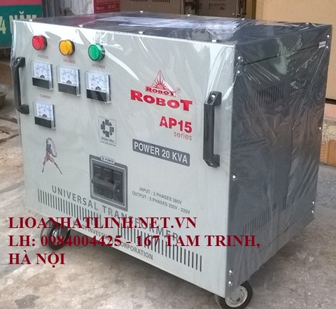 BIẾN ÁP 20KVA 3 PHA ROBOT