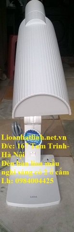 ĐÈN ĐỂ BÀN HỌC SINH LIOA CÓ THÊM 2 Ổ CẮM ĐA NĂNG MODEL LIDB27B - LIDB27H