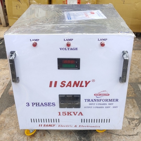 GIÁ BIẾN ÁP 380V 3 PHA 380V/ 200V/ 220V 15KVA RẺ NHẤT THỊ TRƯỜNG